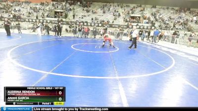 147-161 lbs 1st Place Match - Audrina Rendon, Victory Wrestling-Central WA vs Anahi Garcia, Moses Lake WC