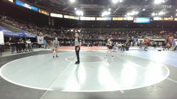 100 lbs Champ. Round 2 - Maritza Medina, Caldwell vs Lisette Kofoed, Eagle