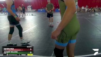 120 lbs Round 2 (16 Team) - Tayten Mick, Pequot Lakes/Pine River Backus vs Zander Kellogg, Lodi