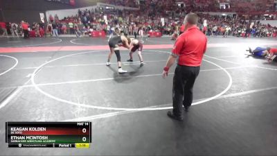 190 lbs Quarterfinal - Ethan McIntosh, Sarbacker Wrestling Academy vs Keagan Kolden, De Soto