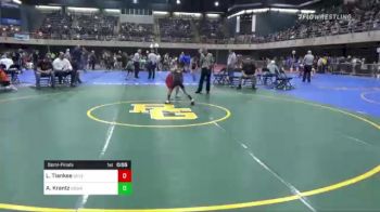 56 lbs Semifinal - Luci Tiankee, Bevelle vs Allison Krantz, Newark