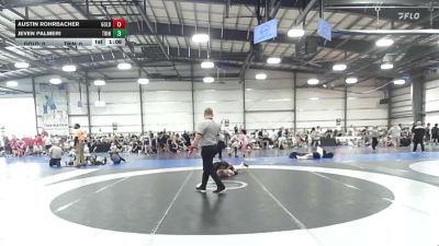 106 lbs Rr Rnd 2 - Austin Rohrbacher, Gold Standard Black - HSB vs Jeven Palmeri, Trinity Top Team - HSB