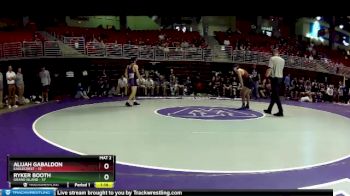 132 lbs Round 3 (6 Team) - Alijah Gabaldon, Eaglecrest vs Ryker Booth, Grand Island