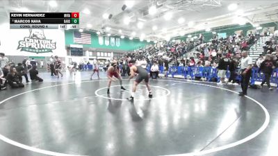 165 lbs Cons. Round 4 - Kevin Hernandez, Desert Mirage vs Marcos Nava, Barstow