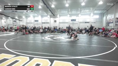 108 lbs Round Robin 1 - Maddox Stultz, Indiana Outlaws - MS vs Carson Kirk, Armory Athletics - MS
