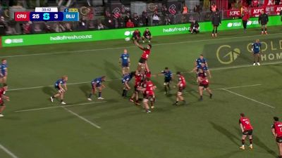 Codie Taylor Scores On The Stoke Of Half Time In The Super Rugby Semi-Final