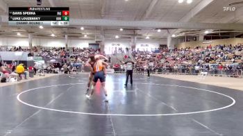 AA 150 lbs Champ. Round 1 - Davis Sperka, Page High School vs Luke Louzensky, Kirkwood High School