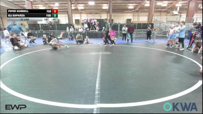 52 lbs Rr Rnd 5 - Piper Norrell, Prime Wrestling vs Eli Esparza, Powerhouse Blue
