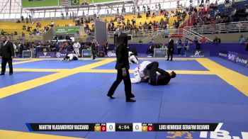 Luis Henrique Serafim Silvano vs Martin Vlasanovich Vaccaro 2025 Brasileiro Jiu-Jitsu IBJJF