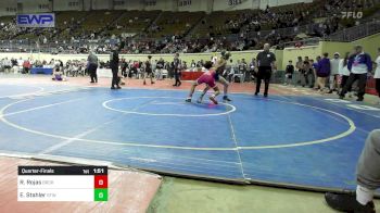 108 lbs Quarterfinal - Rodolfo Rojas, Broken Arrow Junior High vs Eli Stahler, Stillwater