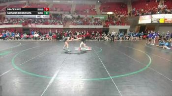 125 lbs Round 5 - 1st And 3rd - Kaitlynn Kosechata, Canyon Randall vs Grace Cave, Borger