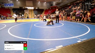 60 lbs Rr Rnd 1 - Jett Runk, Sperry Wrestling Club vs Weston Myers, Pawhuska Elks Takedown