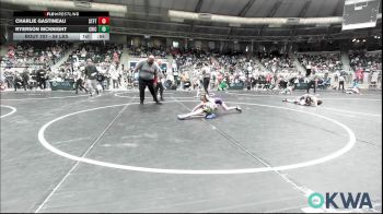 58 lbs Round Of 32 - Charlie Gastineau, Standfast vs Ryerson McKnight, Chickasha Youth Wrestling