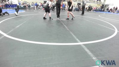 110 lbs Quarterfinal - Dayson Swan, IRONMEN Wrestling Club vs Kohen Mcbride, Grover Rains Wrestling Club