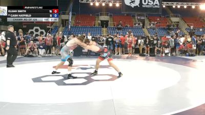 157 lbs Champ. Rd Of 128 - Elijah Smith, Virginia vs Cash Hatfield, Iowa