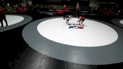 110 lbs Cons. Sub-quarters - Leylah Ruiz, Reign Wrestling Club vs Selena Tirado, Outlaw Wrestling