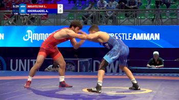 61 kg 1/4 Final - Levik Mikayelyan, Armenia vs Ali Khorramdel, Iran
