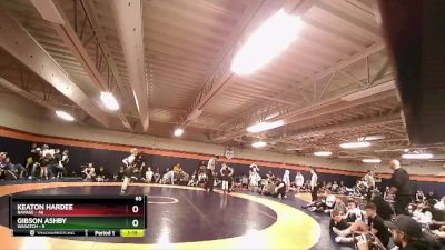 85 lbs Semis & 3rd Wb (16 Team) - Keaton Hardee, Ravage vs Gibson Ashby, Wasatch