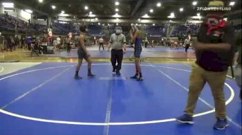 123 lbs Consi Of 16 #1 - Ethan Hernandez, Gold Rush vs Jean Valoria, Garage Boyz