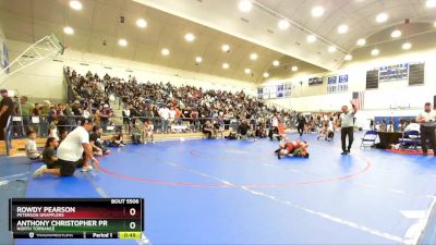 84 lbs 3rd Place Match - Anthony Christopher Presas, North Torrance vs Rowdy Pearson, Peterson Grapplers