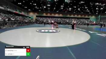 150 lbs Round Of 64 - Dominic Sanchez, Ponderosa vs Gabriel Lemos, Temecula Valley