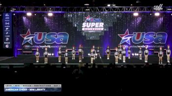 American Cheer - Mini Liberty [2026 L1 Mini - Novice - Restrictions Day 1] 2026 USA All Star Super Nationals