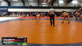 125 lbs Cons. Round 3 - Quinn Richards, Southern Virginia vs Tyler Candelari, Bridgewater State