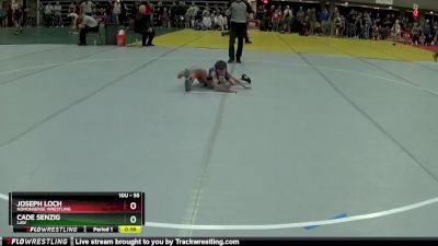 55 lbs Quarterfinal - Cade Senzig, LAW vs Joseph Loch, Nononsense Wrestling