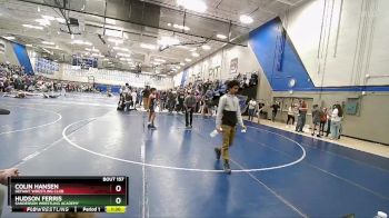 92 lbs Cons. Round 2 - Hudson Ferris, Sanderson Wrestling Academy vs Colin Hansen, Defiant Wrestling Club