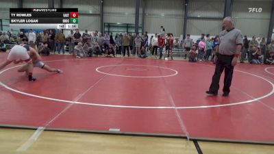 160 lbs Consi Of 8 #2 - Ty Rowles, East Waterford vs Skyler Logan, Brockport