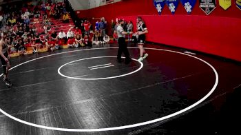 160 lbs Cons. Round 2 - Nick Hillyard, Albert Gallatin Hs vs Jake Turner, Ligonier Valley Hs