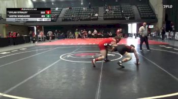 157 lbs Cons. Semi - Dylan Straley, Southern Oregon vs Justin Windauer, Montana State-Northern