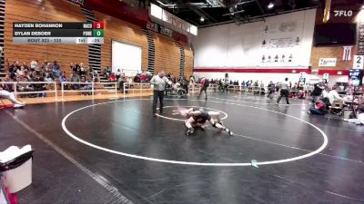 120 lbs Cons. Round 3 - Dylan DeBoer, Powell vs Hayden Bohannon, Natrona County