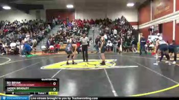 126 lbs Quarterfinal - Jaden Bradley, Liberty vs Bo Bryan, Lake Mead Christian Accdemy