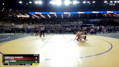 113 3A Semifinal - Josh Sabbia, Oviedo vs Christian Vazquez, Doral Academy