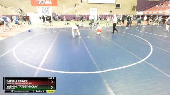 140 lbs Champ. Round 2 - Yasmine Tatsey-McKay, Montana vs Camille Rainey, Warrior Trained Wrestling