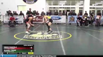 120 lbs Cons. Round 2 - Russell Wang, Capistrano Valley vs Diego Marcelo, Centennial/Corona