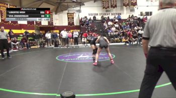 105 lbs Semifinal - Libertie Nigh, Urbana High School vs Eva Zimmerman, Hillcrest Hs