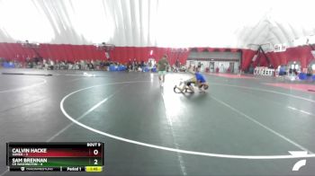 113 lbs Round 2 (16 Team) - Sam Brennan, CR Washington vs Calvin Hacke, Xavier