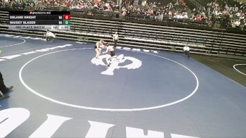 5A 115 lbs 3rd Place Match - Maisey Blaser, Wasatch vs Delanie Knight, Wasatch
