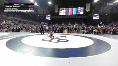 115 lbs Champ. Rd Of 64 - Reagan Mathers, AZ vs Yazmine Garcia, IL