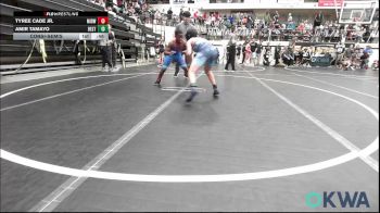 106 lbs Consolation - Tyree Cade Jr., Midwest City Bombers Youth Wrestling Club vs Amir Tamayo, Best Trained