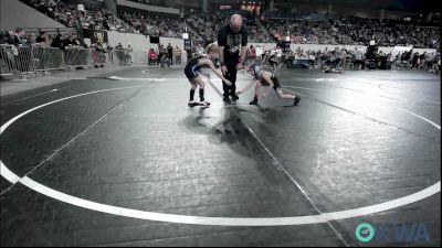 55 lbs Consi Of 16 #2 - Wyatt Pugh, Viking Wrestling Club vs McCoy Meeks, Tiger Trained Wrestling