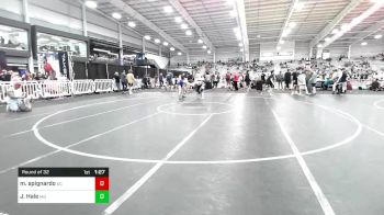 126 lbs Round Of 32 - Matthew Spignardo, SC vs Joshua Hale, MD