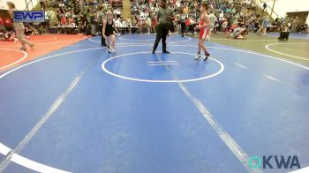 70 lbs Consi Of 8 #2 - Drake Lear, Fort Gibson Youth Wrestling vs Stetson Jefferson, Raw Wrestling Club