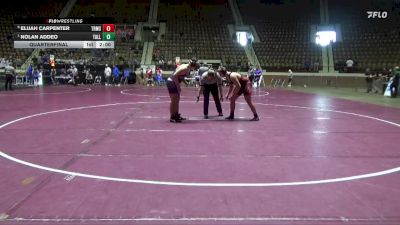 1A-4A 215 Quarterfinal - Nolan Addeo, Tallassee vs Elijah Carpenter, T. R. Miller