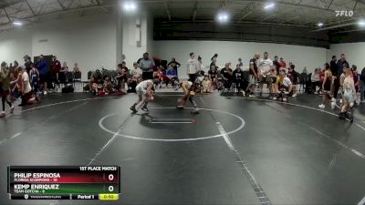 52 lbs Finals (2 Team) - Kemp Enriquez, Team Gotcha vs Philip Espinosa, Florida Scorpions