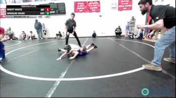 52 lbs Round Of 16 - Rhett White, Smith Wrestling Academy vs Wriglee Ward, Grover Rains Wrestling Club