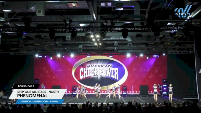 Step One All Stars North Phenomenal [2024 L6 Limited Coed Xsmall Day 2] 2024 Cheer Power