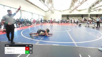 97 lbs Rr Rnd 7 - Jacob Benyo, Mat Assassins Black vs AJ Gomez, Grit Mat Club